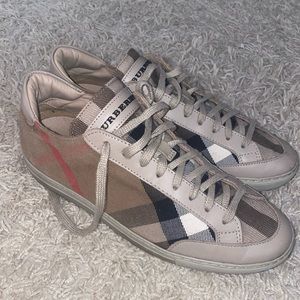 Burberry women’s sneakers - size 9 1/2.
